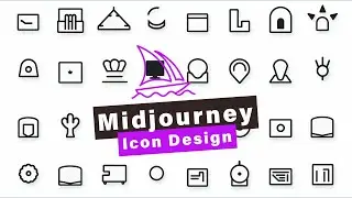 How to Use Midjourney for Icon Design