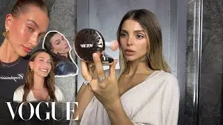 макияж Hailey Bieber's | секреты идеальной, сияющей кожи