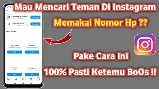 Cara mencari Teman instagram di kontak | Mencari teman ig dengan nomor hp