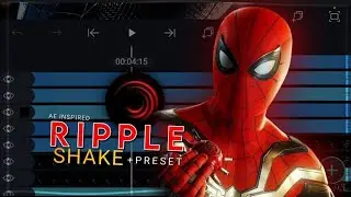 Ae like ripple shake effect on alight motion [ + Preset ] #alightmotiontutorial