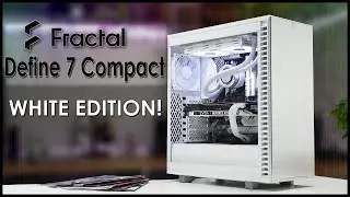 Fractal Define 7 Compact White Edition! - Review and PC Build.