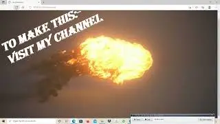 FIRE SMOKE ANIMATION | TO MAKE THIS VISIT MY CHANNEL