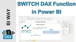 DAX Language - SWITCH Function in Power BI