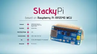 Getting Started with StackyPi Based on Raspberry Pi RP2040 MCU