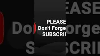 Must Subscribe 
