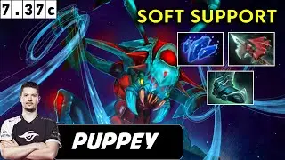Puppey Weaver Soft Support - Dota 2 Patch 7.37c Pro Pub Full gameplay