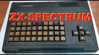 ZX Spectrum игровой компьютер 1988 г.в. Обзор, внутри 20 рижих КМок