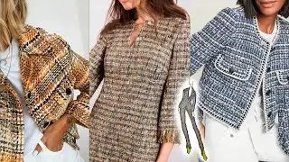 ТВИДОВАЯ ОДЕЖДА НА ЛЮБОЙ ВКУС // TWEED CLOTHING FOR EVERY TASTE // МОДА ДЛЯ ЖЕНЩИН 50+