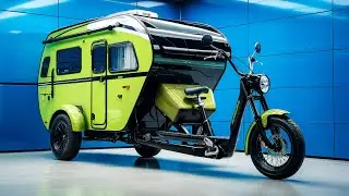 Unbelievable SMALLEST but biggest Three wheel camper 2025