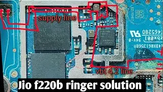 jio f220b ringer speaker not working | jio f220b speaker jumper solution