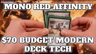 Mono Red Affinity | $70 Budget Modern Deck Tech!