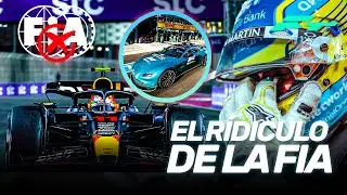 El RIDICULO de la FIA que casi ROBA la VICTORIA de CHECO PEREZ y el PODIO a ALONSO en JEDDAH