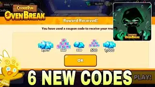 All 6 New Cookie run ovenbreak coupon codes | Cookie run ovenbreak codes | Cookie run ovenbreak code