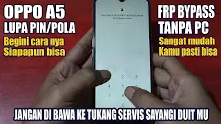 Mengatasi oppo a5 2020 lupa sandi tanpa pc oppo a5 2020 lupa akun google