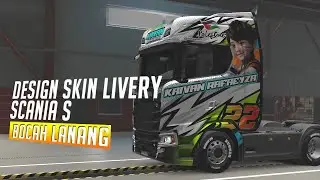 DESIGN SKIN LIVERY SCANIA