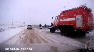 Авария 04.01.2017 Шентала - Исаклы