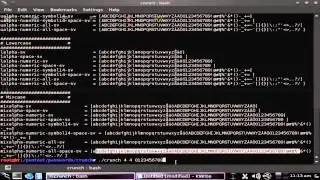 [Deutsch] Crunch eigende Wordlisten generieren