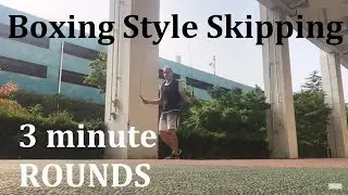 Jump Rope like a Boxer: The Boxers Jump Rope Step for 3 minute rounds