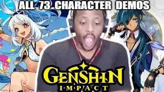 Genshin Impact Reaction | ALL CHARACTER DEMOS (Captain Kaeya To Mualani) #genshinimpact
