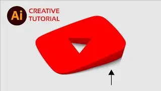How to Create 3D Drop Shadow Effect in Illustrator | Tutorial