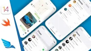 iOS 14 Chat tutorial, learn how to make iOS apps with Swift, Realm, Firebase and Push notifications.