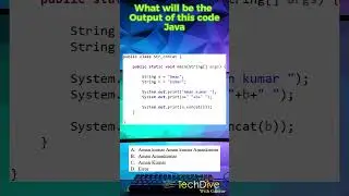 What will be the Output of this code Java | Java Multiple Choice Questions 