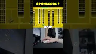 Geometry Dash: SpongeBob Chases Me!? 🧽😱