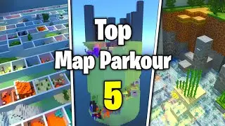 TOP 5 MAP PARKOUR MCPE TERBAIK DI MINECRAFT 1.21!!