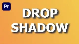 How to Add Drop Shadow On Text in Premiere Pro || Drop Shadow on Text Premiere Pro Tutorial