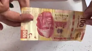¿Se borra el lápiz del INE de un billete de cien pesos mexicanos?