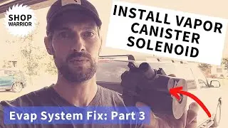 Install vapor canister vent solenoid on 2005 Chevy Suburban