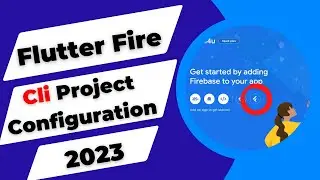 How to connect latest firebase with flutter | Flutterfire cli project configuration 2023