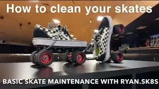 Basic skate maintenance - how to clean skates