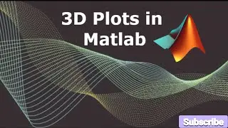 3D Plot in MATLAB for beginners with example|  3D plot