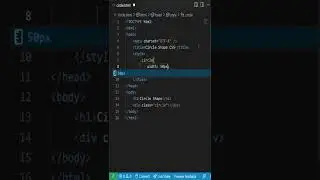 How to create a Circle Using HTML & CSS #html #css #shorts #circle