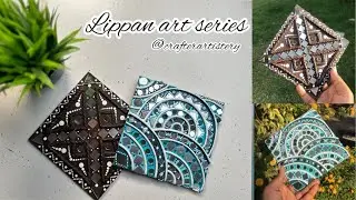 Lippan Art | Lippan Art for beginners | Traditional Indian Mud and Mirror Art #youtube #lippanart