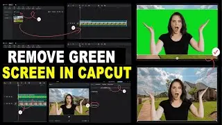 How to Remove Green Screen in CapCut PC | Capcut Edit Tutorial 2024