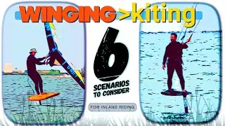 Does Winging Ever Trump Kiting? (6 Scenarios To Consider) Inland Riding