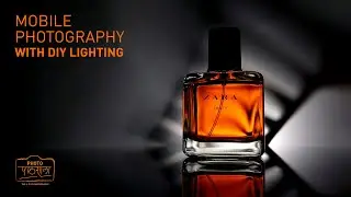 Product Photography with Samsung M51 - Take Professional Perfume Bottle Shot with DIY Lighting