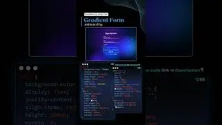 Gradient Animated Form 