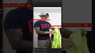 Detección de implementos de seguridad en este caso chaleco. 