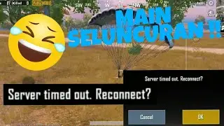 Mau Perang malah Seluncuran !! Gagal Landing PUBG Mobile !! Server PUBGM ampas?! Atau Operatornya?!