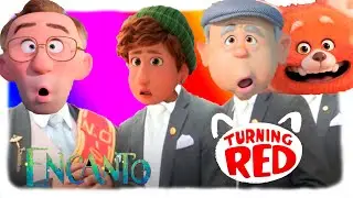 Turning Red & ENCANTO 2021 clip 2021 - Coffin Dance Meme Song Megaremix Pixar's (Cover)
