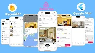 Build a Complete Airbnb App with Flutter, Firebase, Google Maps & Provider
