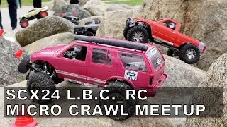 SCX24 SOCAL MEETUP @l.b.c_rc MICRO CRAWL MEETUP