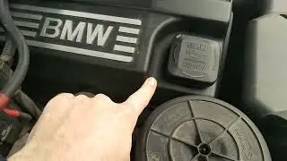 BMW e46. Проблема при прогреве.   Двигатель глох в промежутке синего деления и следующего деления.