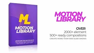 2000+ Motion Elements, 500+ Motion Scenes & 1000 Slideshow - After Effects Template