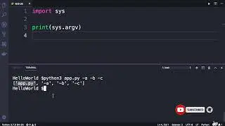9.16 - Command line Arguments