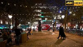 🎄London Chelsea Christmas Lights🎅🏽Christmas Walk in Chelsea and Belgravia [4K HDR]