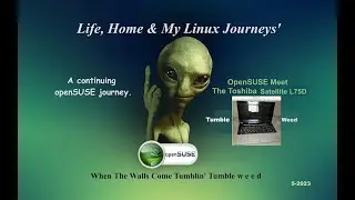 OpenSUSE Tumbleweed Xfce4  Daily Driver L75D Laptop
